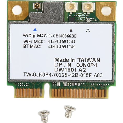 Carte réseau sans fil DW1601 QCA9005, interface Mini PCIe, double bande WiFi 2,4 GHz/5 GHz (1/5)