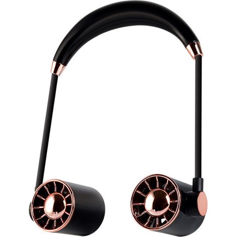 USB-wiederaufladbarer tragbarer Nackenventilator