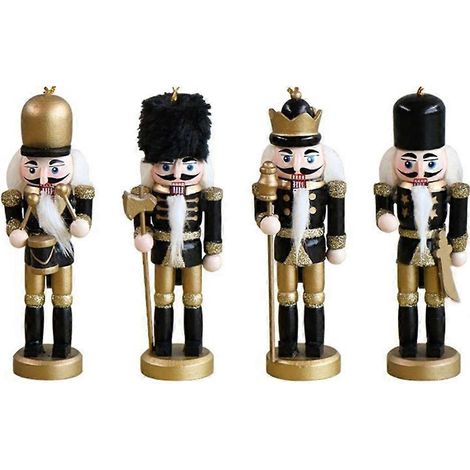 Nussknacker-Soldat-Figur, hängende Dekoration für den Weihnachtsbaum, Spielzeugfigur