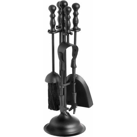 Duchess Top Companion Set - Steel - L12 x W12 x H41 cm - Black