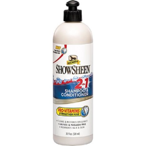 Vetnova Showsheen Shampooing 2 en 1 et conditionneur 591 ml - avec prise applicatrice