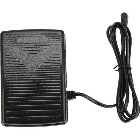 Pédale de commande pour machine à coudre Singer SC220, 6160, 6180, 5400 et XL400 (en plastique) (1/4)