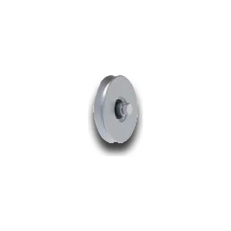 fadini roue ø 90 mm gorge en V pour portails coulissants 2061l