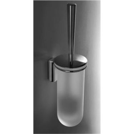 Colombo Design B01070CRVAN Porta Scopino Serie Luna, Cromo (1/2)