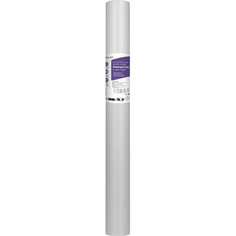 Adfors – Toile de verre pour rénovation – Grammage 95 g/m² – Rouleau 50 m x 1 m – Renforce les enduits et plâtres (1/3)