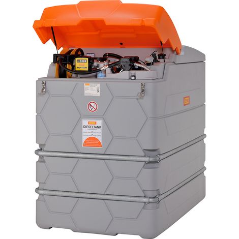CEMO, Réservoir de gasoil CUBE, Outdoor Premium, capacité 2500 (1/5)