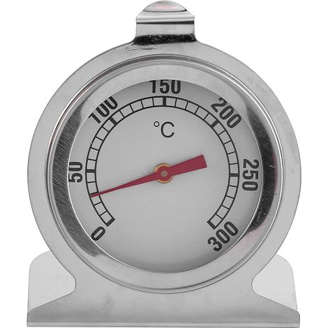 Lntyq Thermomètre De Four 0-300 °C, Thermomètre De Four En Acier Inoxydable Pour Four électrique/gaz, Thermomètre à Lecture Instantanée Pour Gril à Grand Cadran, Chef De Friture, Surveillance du Fumoi