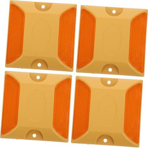 4 Pieces Reflective Nighttime Markers Parking Signage Pieces Safety