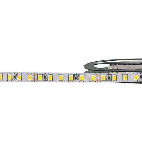 Striscia led 5m smd5730 24v DC 90w 600led ip20 S19-5730-24V Luce Fredda 6400k (1/5)