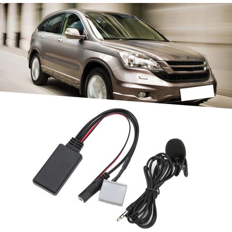 Accessoires auto : câble audio AUX, adaptateur microphone Bluetooth 5.0 pour Honda Civic, CRV, Accord (n° 43) (1/5)