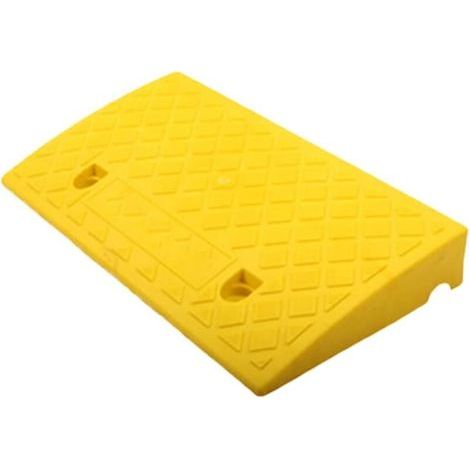 Rubber Access Ramps, Door Threshold Ramps, Wheelchair Ramps, Car and Motorcycle Access Ramps, Durable Ramp, 50 x 27 x 9 cm (1/4)
