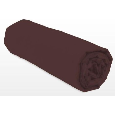 Fitted sheet - LOVELY HOME - LH71600 - 140x190+25 cm - Brown (1/3)