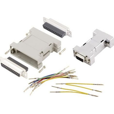 MH Connectors D-SUB Adapter D-SUB-Stecker 25pol. - D-SUB-Buchse 25pol. 1 St.