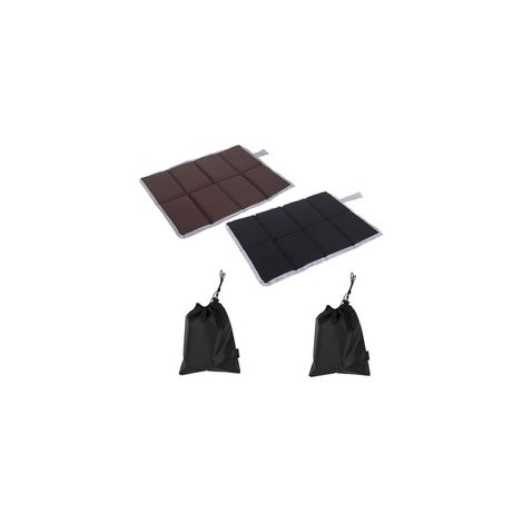 cojines plegables de espuma térmica para asiento, impermeables, plegables, para camping, para exteriores, jardín y picnics. (1/5)
