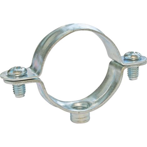 Collier de fixation simple - Pour tube Ø40 mm - Sachet 2 pièces