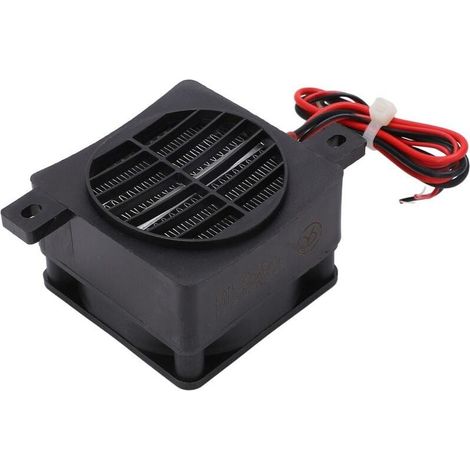 Trywise 12V 50W Électrique PTC Chauffage Économiseur D'énergie Auto Désembuage Ventilateur À Air Chaud Dégivreur Réchauffeur D'air À Température Constante Radiateur (1/4)