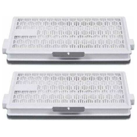 Pack of 2 Airclean Plus 50 HEPA filters for Miele Complete C3 Powerline vacuum cleaner, S8340, Air Clean SF-HA 50 for Complete C2 C3 Compact C1 C2-2, Pack of 2 replacement parts (1/5)