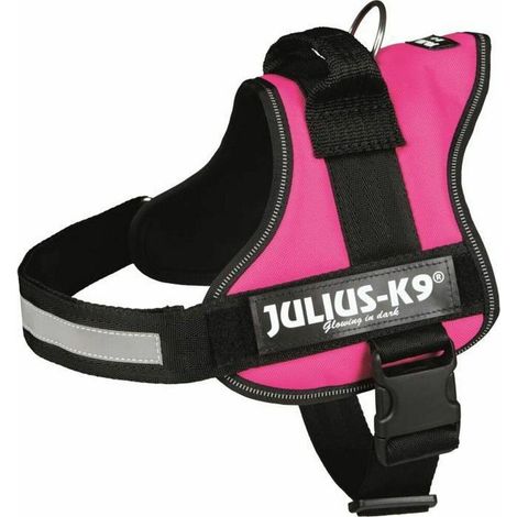 Trixie Power Julius-K9 Hundegeschirr Fuchsia M-L