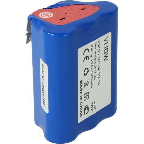 vhbw Batería compatible con Gardena 02417-20, Accucut 450Li, Accucut 400Li cortacésped tijeras cortacésped 1500mAh 18V Li-Ion