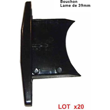 Lot 20 Bouchons Lame 39mm Volet Roulant Alu - Réversible - SUYS (1/3)