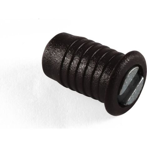 Chiusure magnetiche ad incasso - Ø 14 mm. - nero - 4 pz.