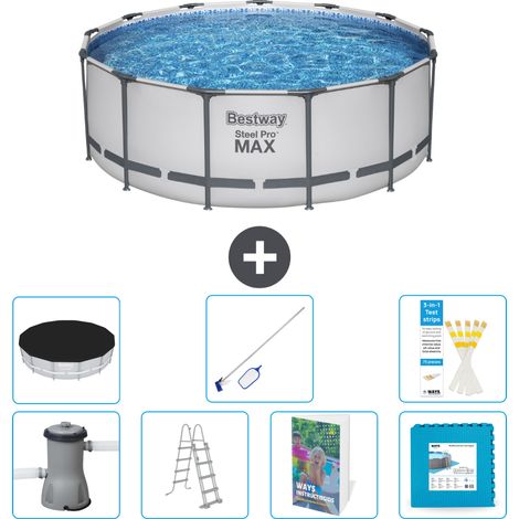 Bestway Steel Pro MAX Rund - 427x84 cm - 8-teilig S539