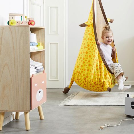 Mömax Kinderkommode Lanny Rosa Echtholz/MDF (1/5)