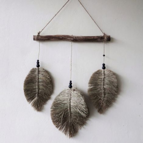Feuilles de Raffa trois pièces 46x53cm- Vendu par 1