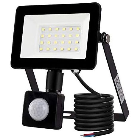 20W LED Floodlight Outdoor Motion Sensor Light 6500K LED Outdoor Spotlight IP66 with Motion Sensor Security Lamp for Garden Patio Lawn Party LED Outdoor Lighting