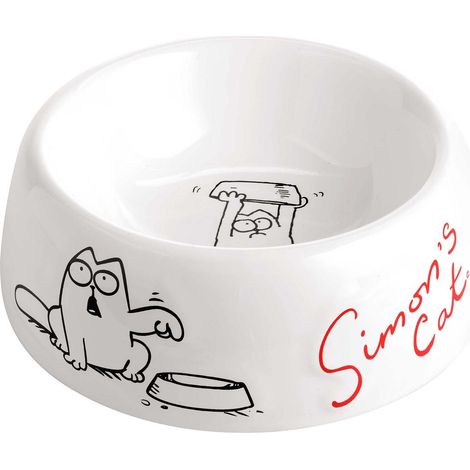 Karlie Flamingo Simon's Cat 44446 - Ciotola per Gatti, 14,5 cm (1/2)