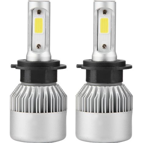 Phare LED, ampoules à dissipation thermique 8000 lm, feux de croisement/route, étanches, allumage/extinction rapide pour voiture (1/5)