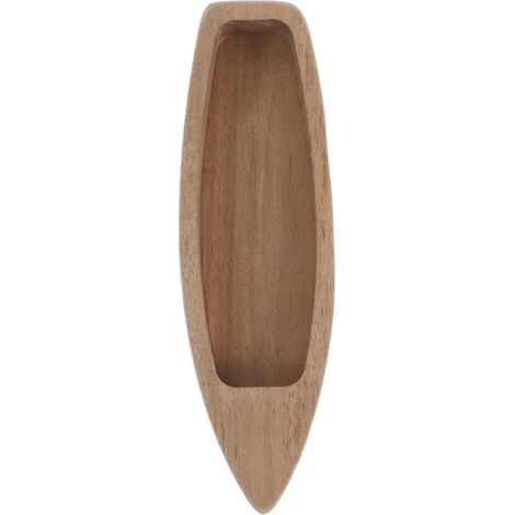 Modèle De Bateau Bois Naturel 5.83 Pouces Décor Inachevé Décoration Maison Bureau Salon (1/5)
