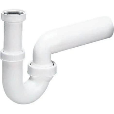 DALLMER Sifón de tubo 100/0, 1 1/2" x DN 40/DN 50, 010230