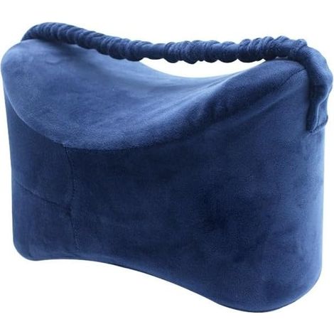Oreiller de genou for dormeurs latéraux - Oreiller de jambe for dormir sur le côté - Oreiller en mousse à mémoire de forme for soulager les douleurs sciatiques et soulager les maux de dos (1/5)