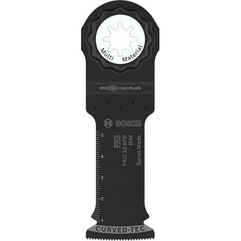 Bosch 10x Hoja multiherramienta PRO Multi Material PAIZ 32 APB (para Madera con clavos, Panel sándwich de metal, Anchura 32 mm, Professional Accesorios Multiherramienta)