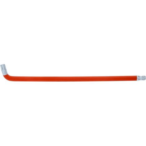 KS Tools Kugelkopf-TX-Winkelstiftschlüssel, XL, T45, 108° abgewinkelt, mit Farbcode (1/5)