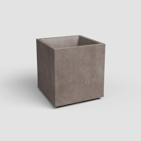 Artevasi Übertopf Sydney Kunststoff 30 x 30 cm taupe (1/2)
