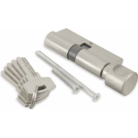 CYLINDRE DE SÉCURITÉ MASTERPROOF AVEC BOUTON 1017-PJXY, 70 MM (1/4)