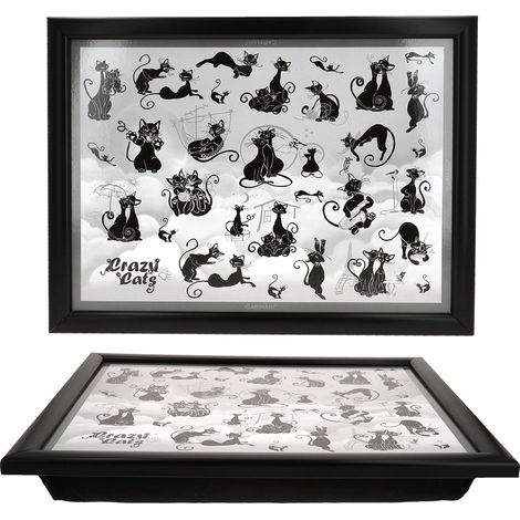 Supporto per laptop, mondo dei gatti, tavolino per computer, vassoio per letto, regalo (1/3)