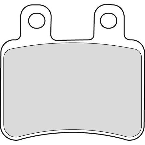 Plaquette de frein Semi-Métal Eco-Friction Route - R90