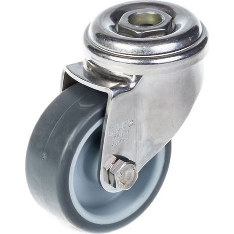 Rollen - Edelstahl - 50 mm - Grau - Drehbar