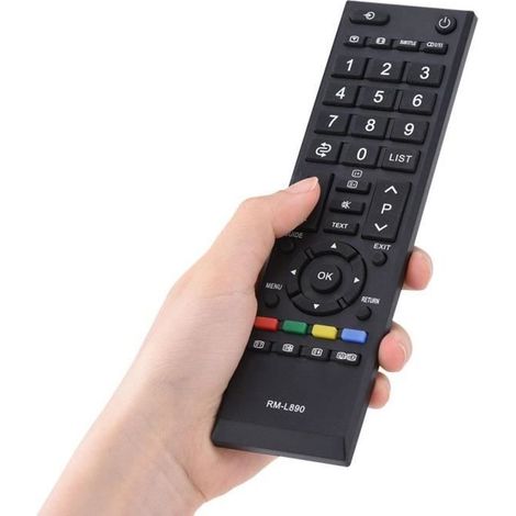 DUOKON Télécommande universelle de remplacement intelligente pour téléviseur LCD Toshiba--CHE (1/4)