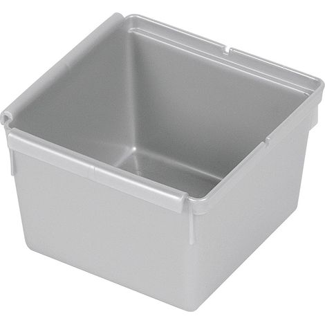 Schubladeneinsatz 8x8x5cm silber
