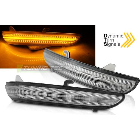 Paire Clignotant Repetiteurs retroviseurs Peugeot 2008 2013-2020 Clair LED Dynamique-36863968 (1/3)