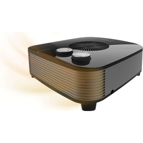 Cecotec Termoventilatore Elettrico ReadyWarm 2060 Max Horizon Black. 2000W, 2 Livelli Potenza, Basso Consumo, 3 Modalità Funzionamento, Uso Semplice, Leggero, Stabile e Nero (1/5)