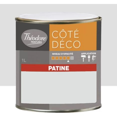 Patine Théodore CÔTÉ DÉCO Meringue 1 L (1/2)