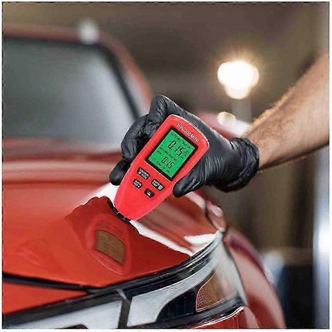 Jauge d'épaisseur de peinture portable 300MINI 0-2000 µm, outil de mesure d'épaisseur de peinture automobile (1/5)