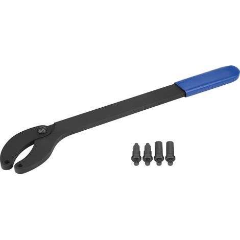 Timing pulley support tool, 42cm long belt changing tool, rust-resistant carbon steel replacement for A4 A6 A8 repair (1/5)