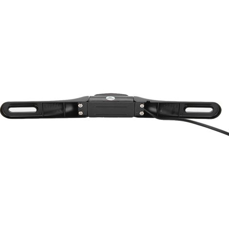 Kennzeichenhalterung aus Zinklegierung mit hochauflösender Nachtsicht und 8 LEDs, langer Rahmen für Rückfahrkamera. (1/5)