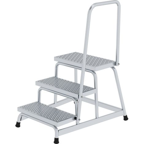 MUNK Arbeitspodest R13 starr mit Handlauf 3 Stufen (1/2)